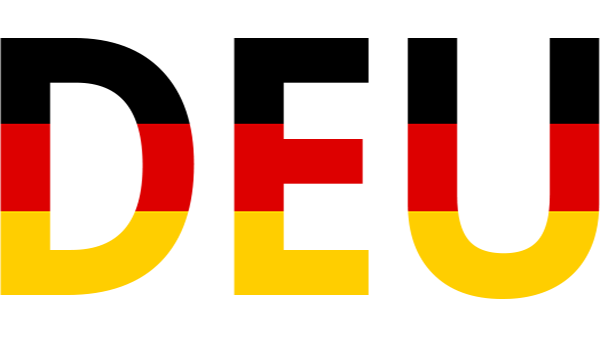 De landcode van Duitsland